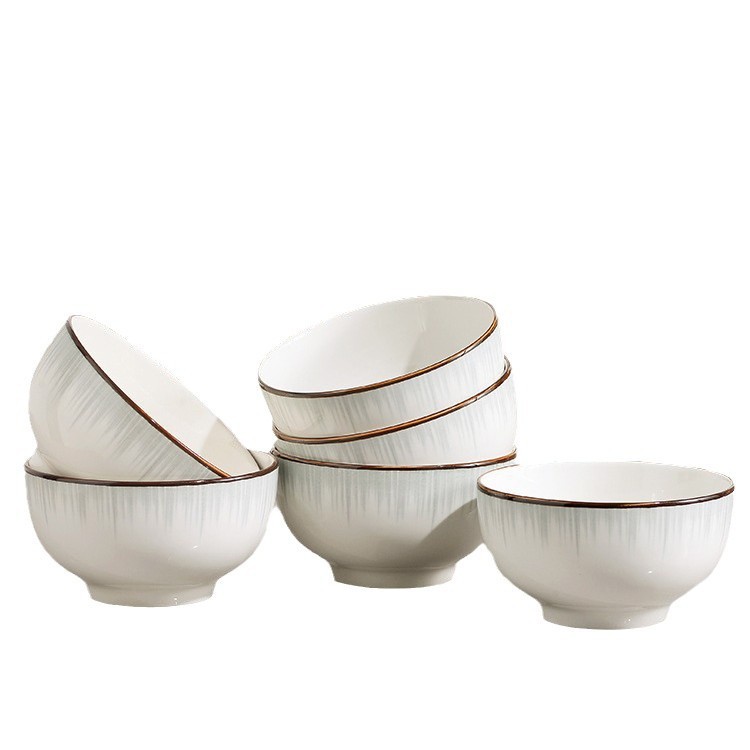 碗碟盘子/伴手礼/一次性碗筷/派对用品/陶瓷白底实物图