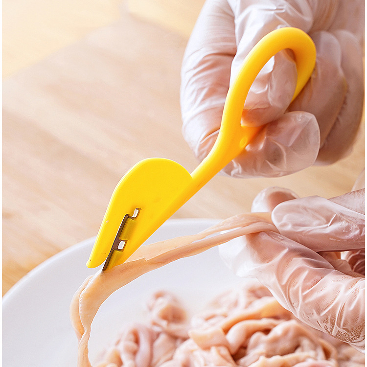 Intestinal opener, duck intestine knife, chicken intestine knife, intestine opener, eel, loach, fish intestine breaker, intestine peeling and piercing scissors, intestinal opener