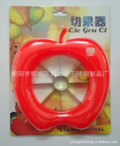低价批发不锈钢创意可爱切果器苹果分割器切片刀厂家低价批发 Specification image