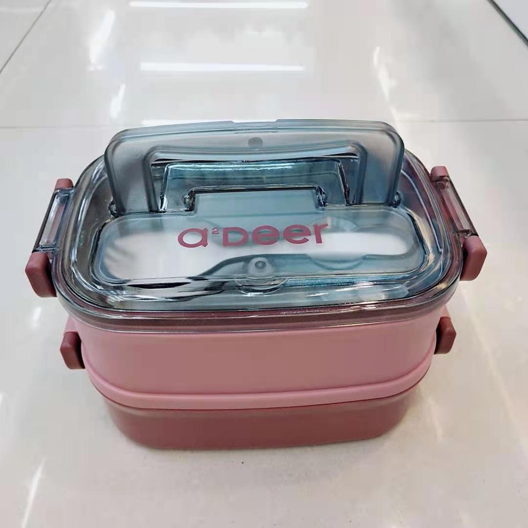 保鲜盒/不锈钢餐具五金/不锈钢餐具/饭盒/分格保鲜盒产品图