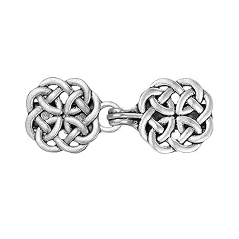 Silk scarf buckle, retro hollowed-out, versatile sweater clip, women's cardigan shirt collar clip, anti-glare buckle, brooch, scarf decoration Specification image