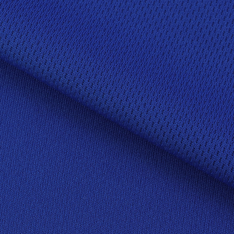 75D all-polyester grade 3 bird's eye fabric, mica mesh fabric, moisture-wicking and sweat-wicking inner lining, quick-drying sportswear fabric, T-shirt lining details Picture