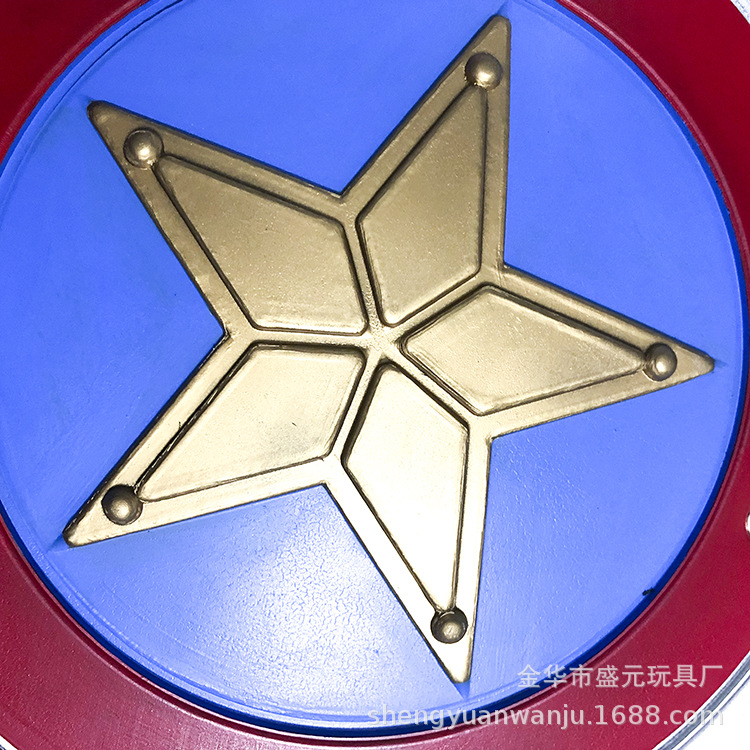 New Avengers 1:1 Captain America Shield PU rubber children's toy film and television weapon model shield Specification image