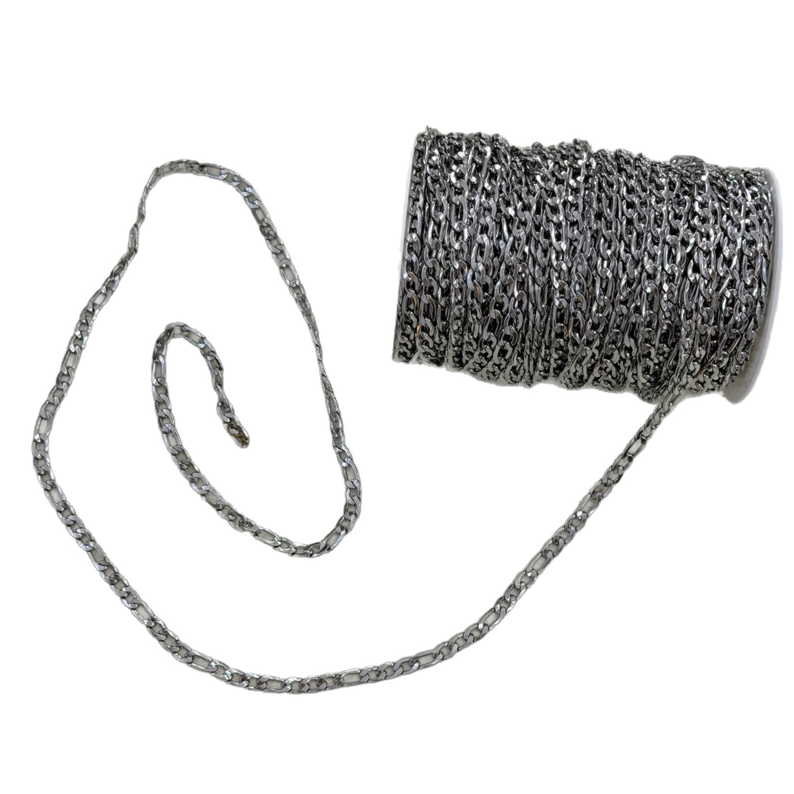 NK3:1 stainless steel jewelry chain diy accessories, roll necklaces, bracelets, bare chains wholesale Item Picture