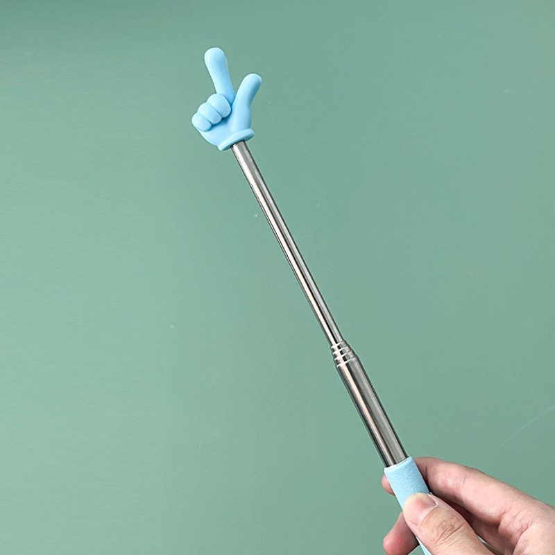 Creative finger teaching sticks, children's reading finger sticks, fun pranking children's toys details Picture