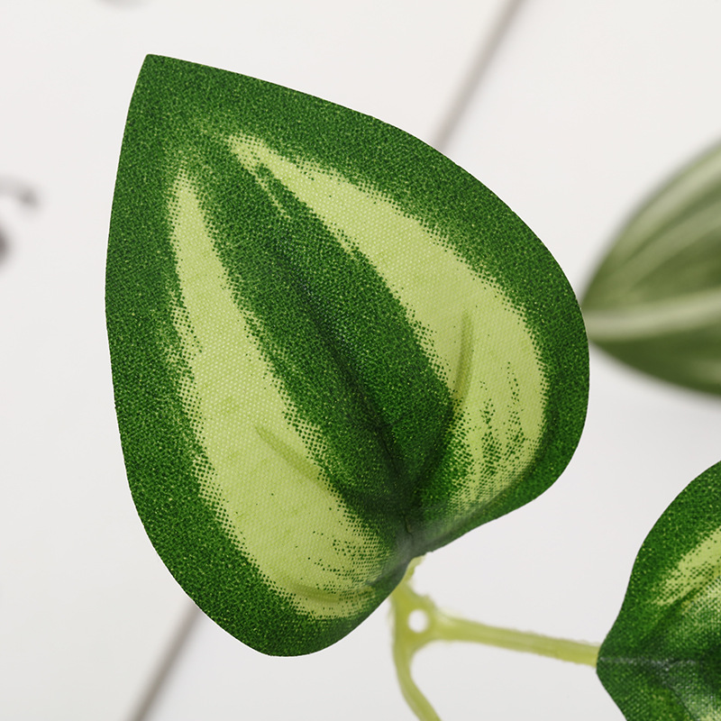 厂家直销森系仿真绿植园艺装饰diy手工饰品配件假叶绿叶批发摆件细节图