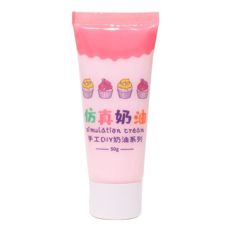 Wholesale of simulated cream glue accessories, Guka accessories, complete sets of accessories, diy sets, hairpin parts, 50ml cream glue Item Picture