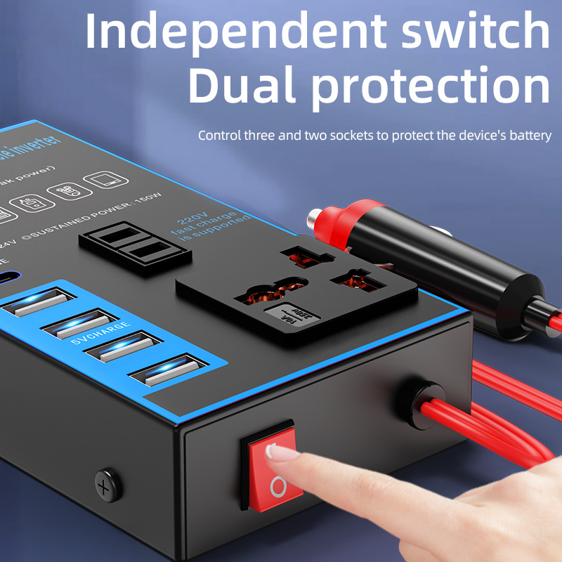 وشاحن مقابس متعددة الوظائف لمحولات طاقة كهربائية ذات قدرة عالية بقوة 12 V24VV Application Scenario