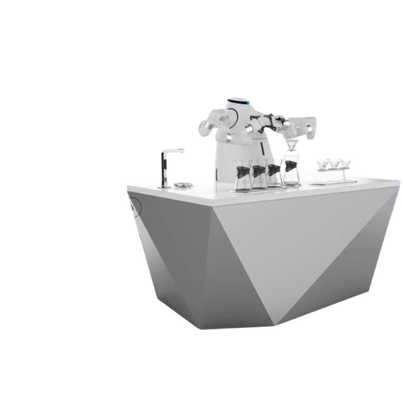 智能咖啡机器人制咖大师自助完美还原大师冲泡手法会展宴会科技园