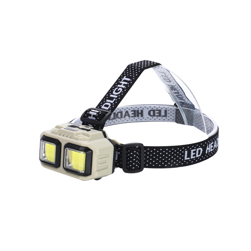 PLD Amazon rechargeable LED headlight, high-intensity long-lasting outdoor light, waterproof head-mounted sensor fishing headlight Application Scenario
