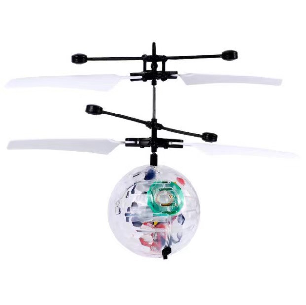 Wholesale of remote-controlled intelligent sensing crystal ball seven-color flashing flight charging aircraft Application Scenario