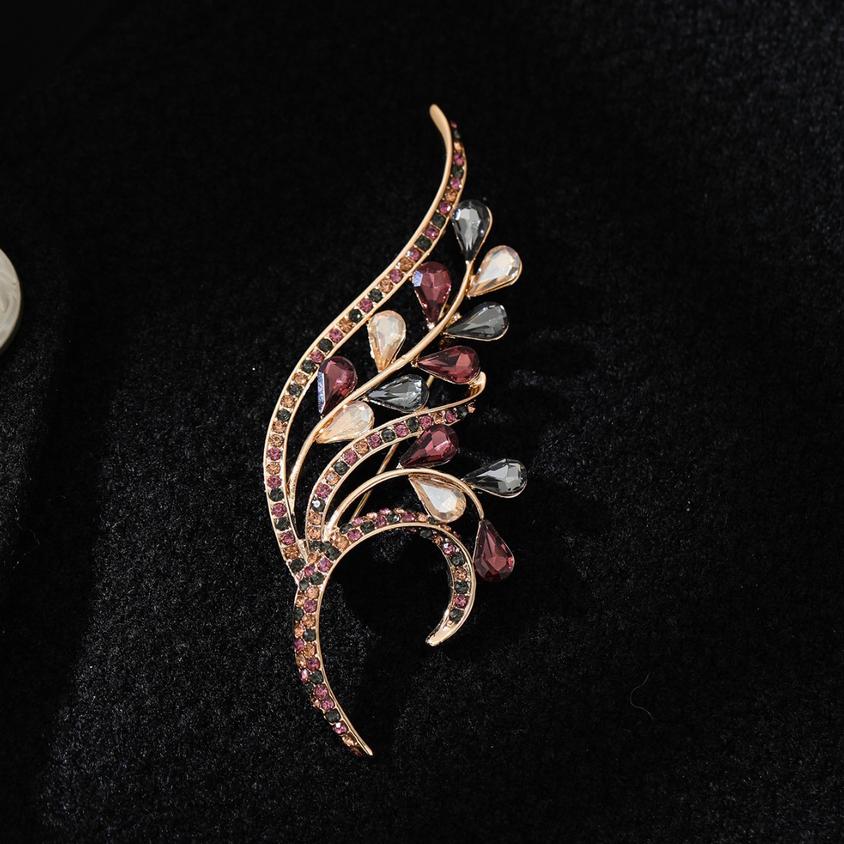 胸针/徽章/锌合金纽扣胸针/小猫徽章/合金滴油胸针产品图