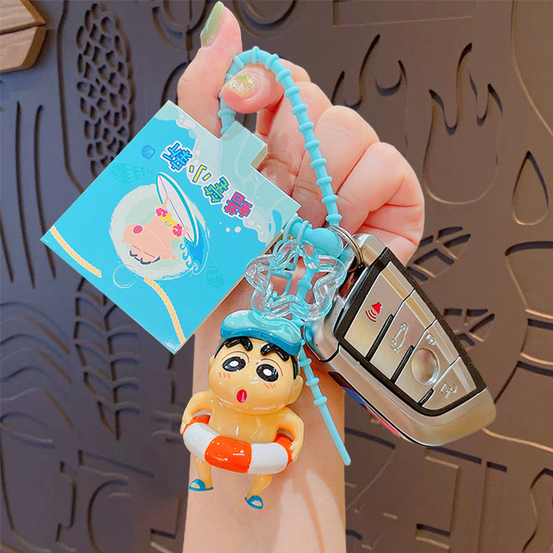 钥匙扣/钥匙扣塑料摆件/宋锦/明日方舟/马年产品图