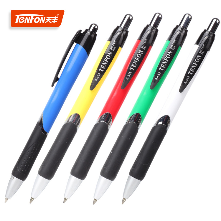 Tianfeng Ballpoint Pen 552, plastic advertising Ballpoint pen, foreign trade Ballpoint pen full figure