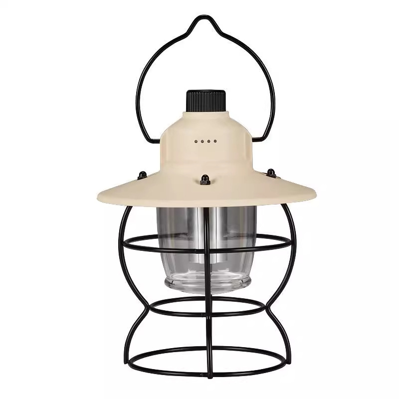 New outdoor lighting camping lamp, ultra-long battery life, charging, camp atmosphere, retro camping tent, horse lamp Item Picture