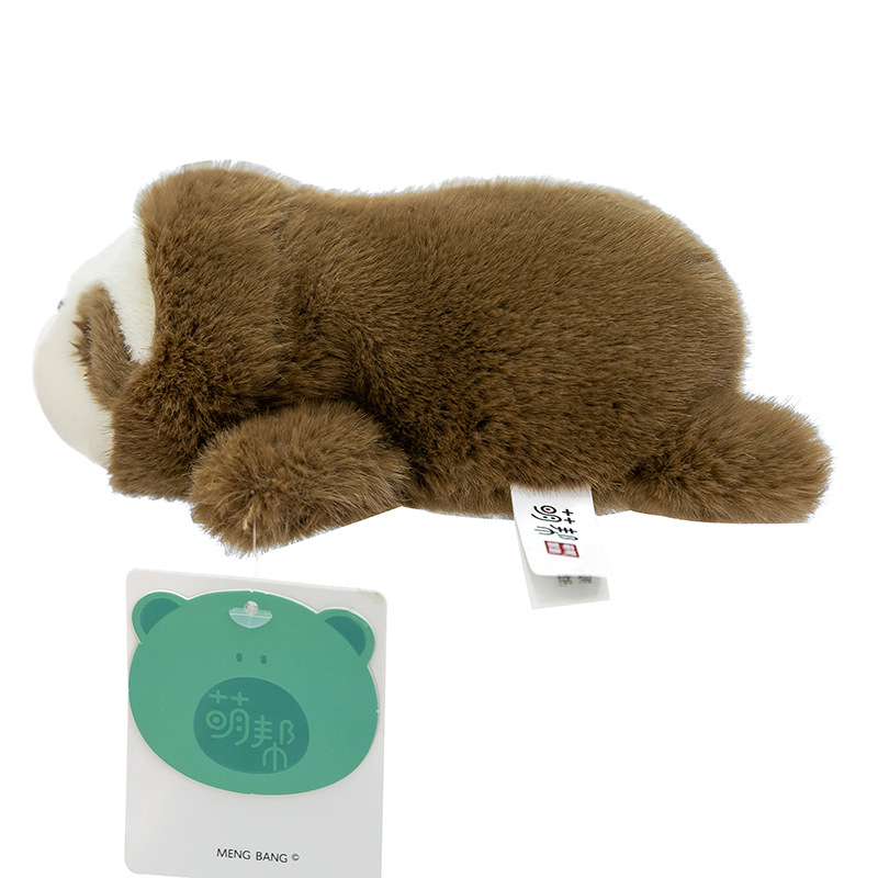 Wholesale of stuffed panda plush toys, scented brown bear palm treasure, wedding scattering powder rabbit, office sloth desk decoration Item Picture