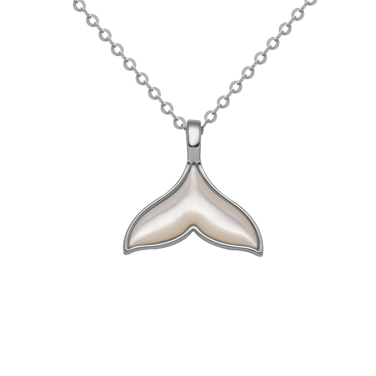 In 2025, a new fishtail necklace is a light luxury and niche accessory for women. I'll have you for the rest of my life. A collarbone chain is a birthday gift for my girlfriend Item Picture