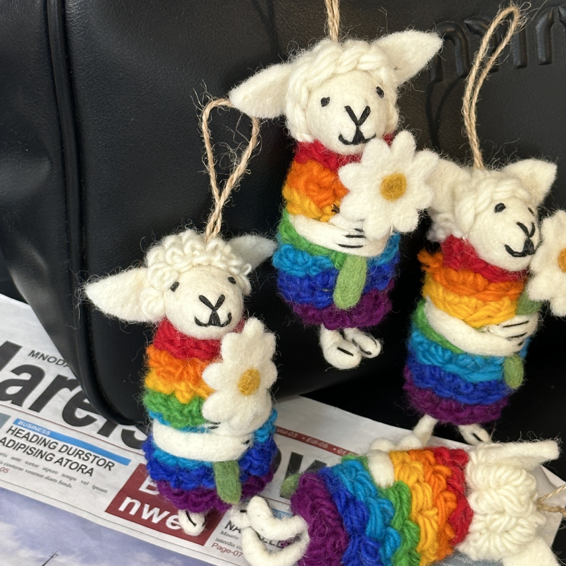 星星人/毛绒玩具/挂件公仔/毛绒公仔挂件/挂件产品图