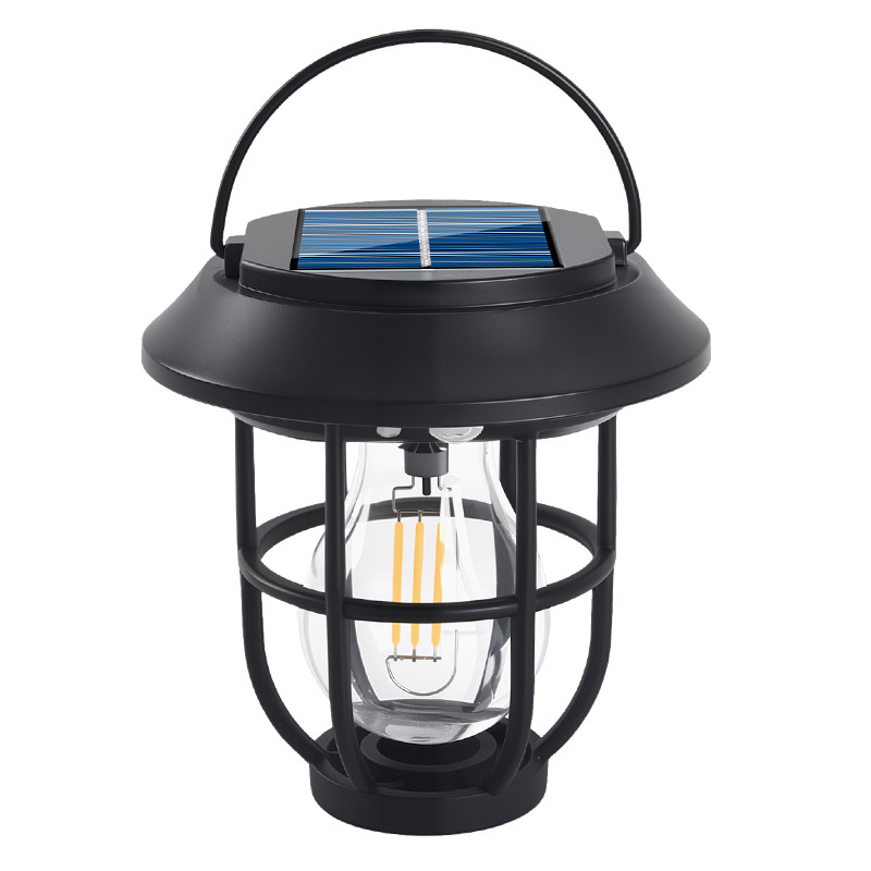 Cross-border solar wall lamps, outdoor waterproof retro garden lamps, outdoor garden atmosphere lamps, decorative lamps, hanging wall lamps Item Picture