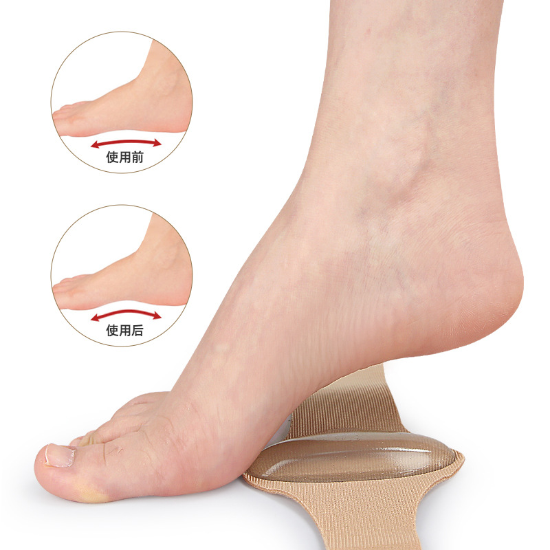 Arch support pads for men and women, flat arch support orthopedic pads, adjustable plantar fascia, half foot pads for the sole Specification image
