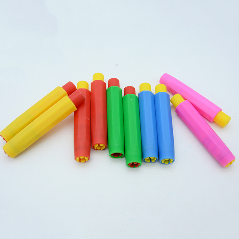 Wholesale of new types of chalk holders that do not get hands dirty, teaching plastic chalk cases, office teachers, teaching, home chalk extension details Picture