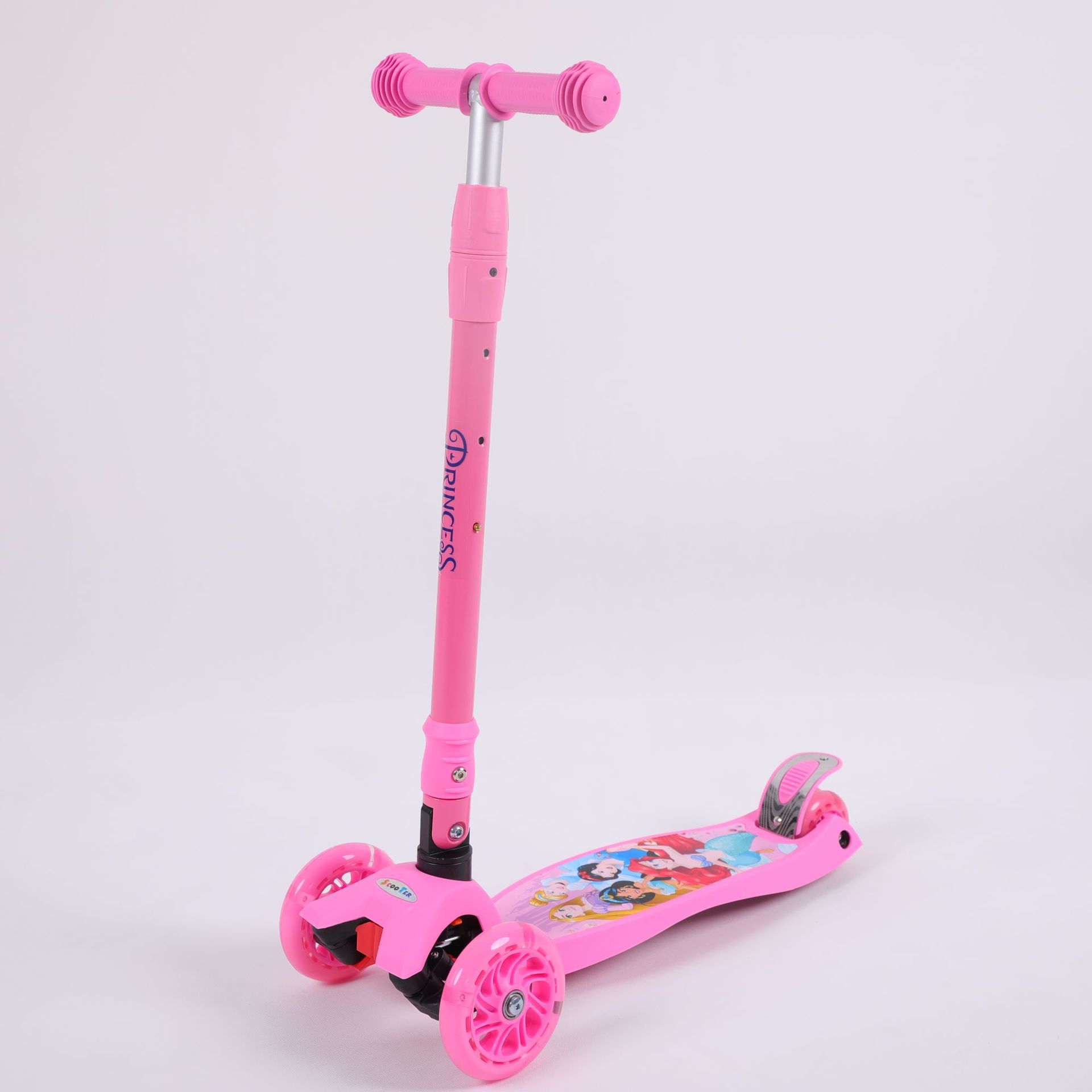 跨境外贸儿童滑板车可折叠三轮脚踏板车滑行车玩具溜溜车批发细节图