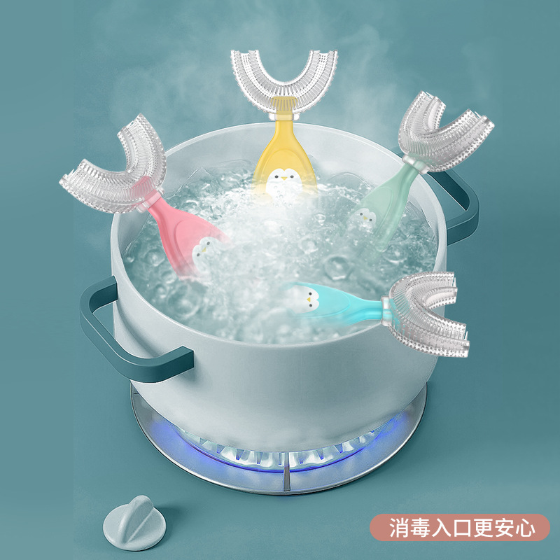 婴儿牙刷/牙膏实物图