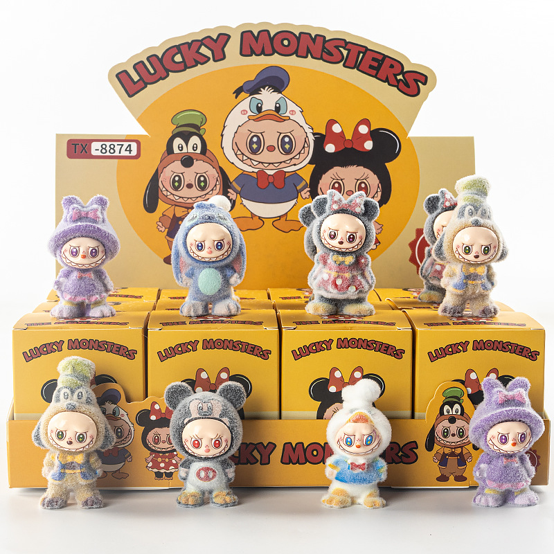 Crown flocked decorative items, trendy plush toys, children's toys wholesale, blind bags and blind boxes Application Scenario