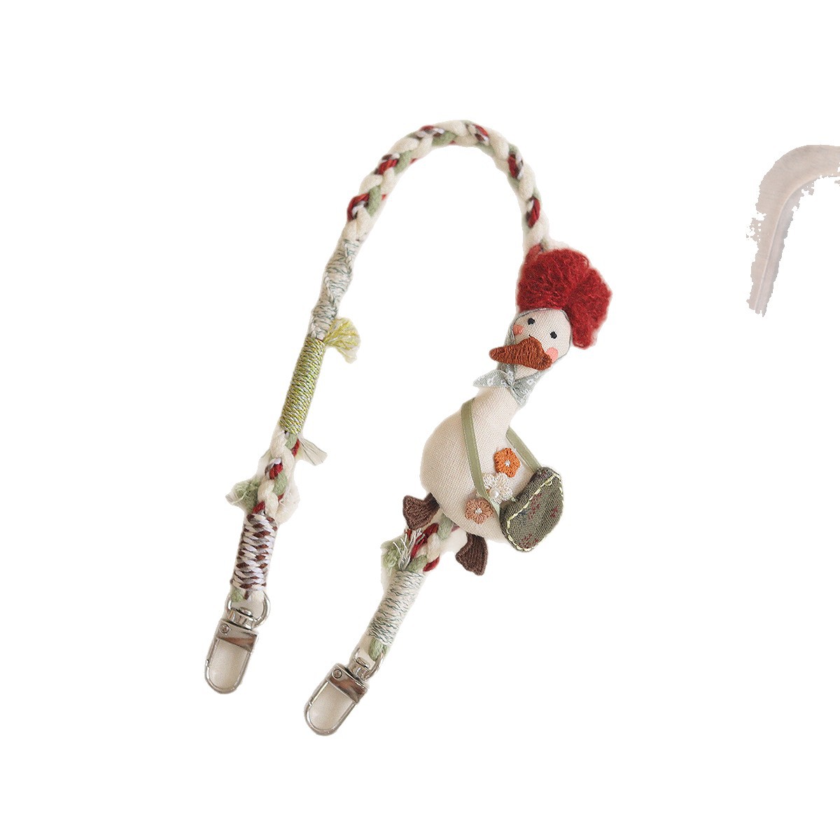 In the Spring Festival of 2026, there are cute and fun mobile phones, crossbody chain bows, big goose forest necklaces, shoulder straps, hand-carry lanyard Item Picture