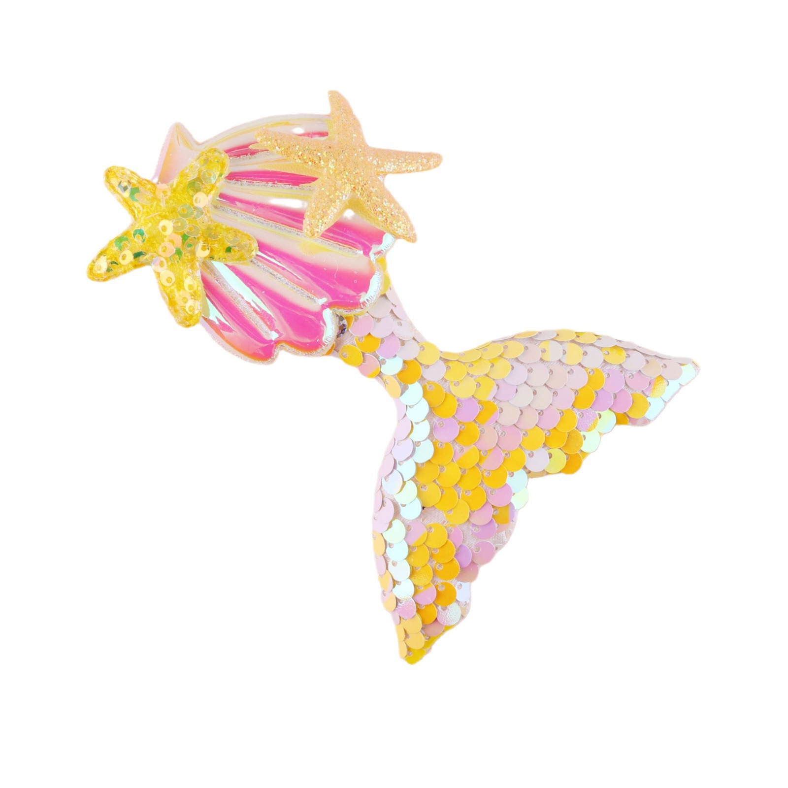 发饰/发夹/发卡/亚克力儿童发夹/抓夹白底实物图