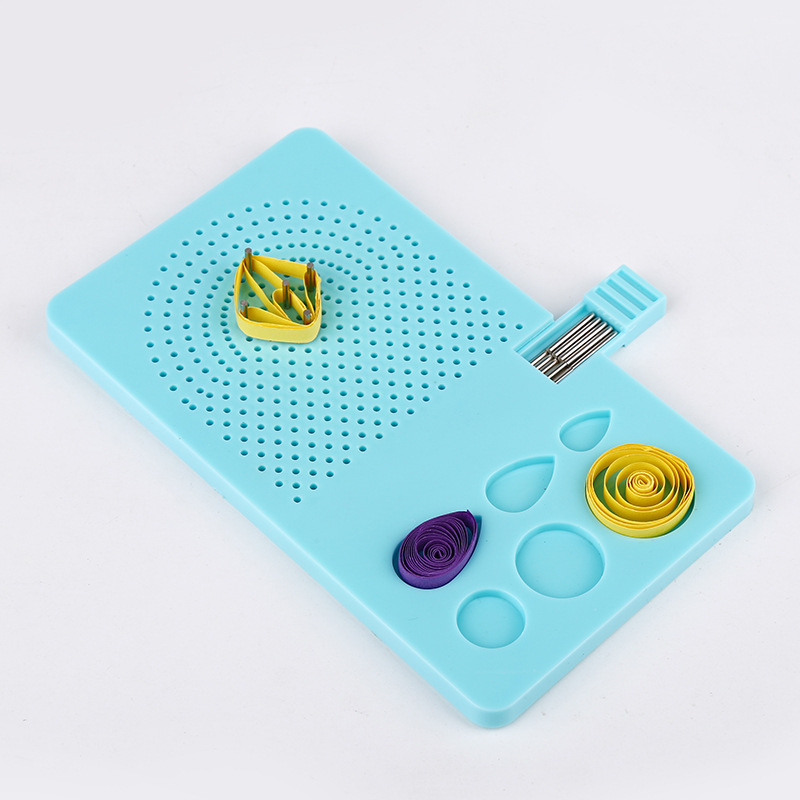 第五代衍纸缠绕盘新款缠绕盘20根针缠绕器绕纸器衍纸工具新款白底实物图