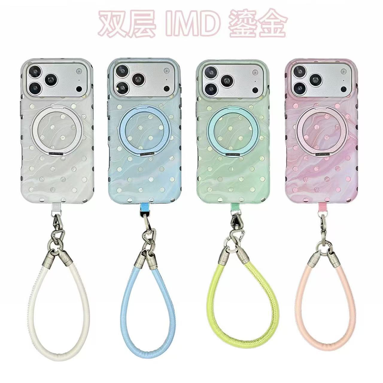 360 fulcrum dorado punta ondulada apple 17promax funda iphone16 bordes redondos 15p mate details Picture