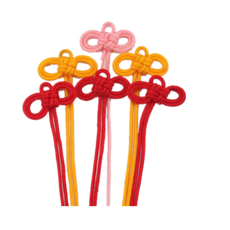 Chinese knot manufacturer, small Chinese knot, sash knot, sachet knot, auspicious knot, amulet knot, eye knot, longevity belt knot details Picture