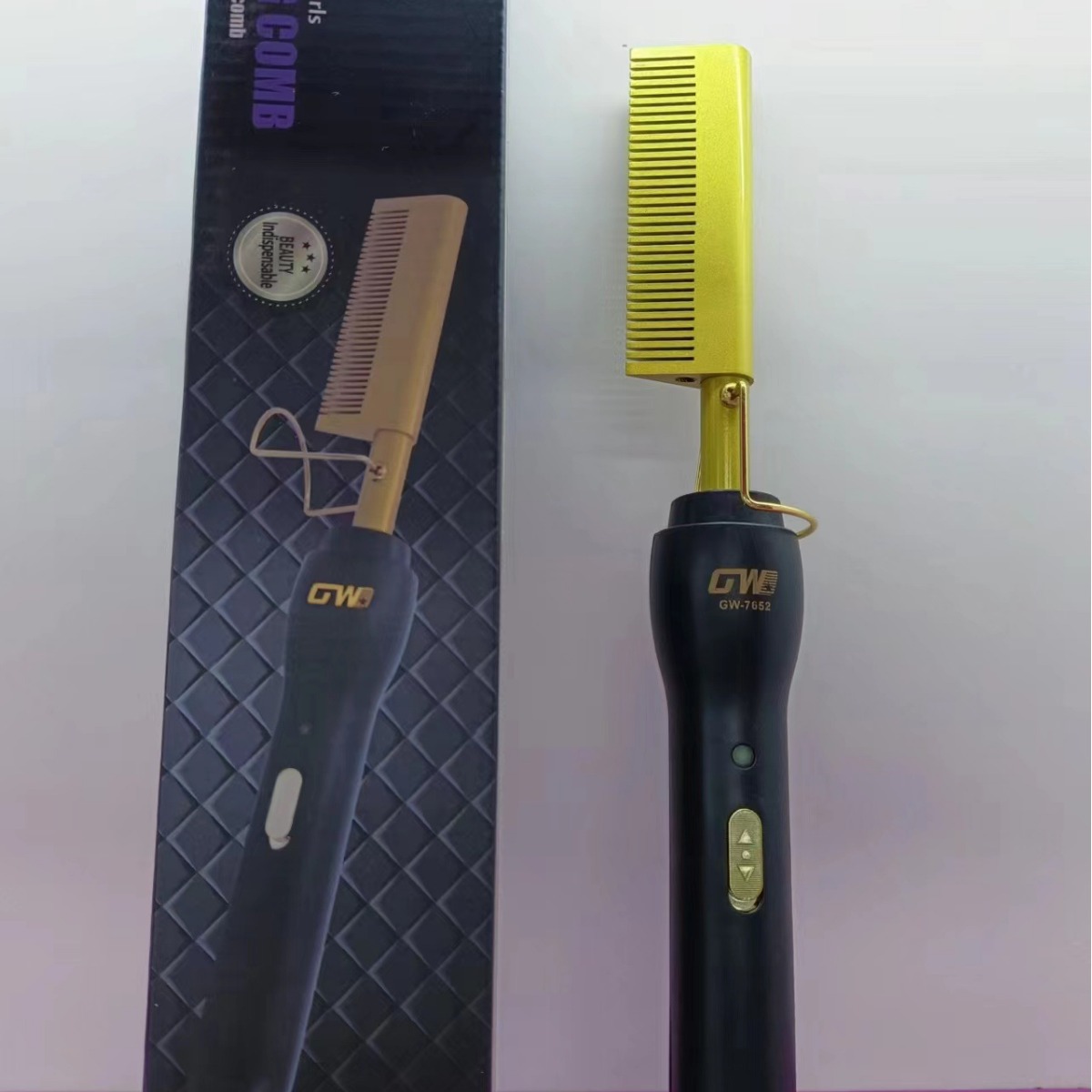 Comercio exterior comercio electrónico transfronterizo estilo explosivo multifunción cabello rizado peinado de color de cobre peinado de cobre caliente eléctrico de doble uso seco y húmedo peinado de estilo subtipo Specification image