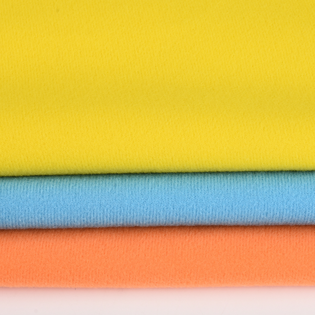 Factory direct sales of all-polyester velvet edge nylon braided fabric for luggage, toys and clothing