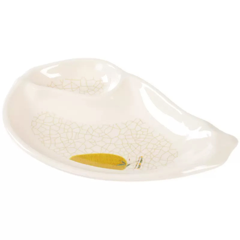 A5密胺餐具盘子商用仿瓷酒吧KTV油炸小吃盘仿瓷创意小菜盘凉菜盘白底实物图