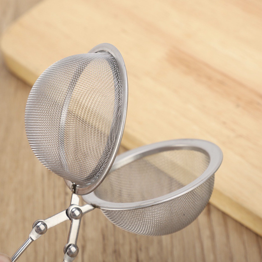 Stainless steel tea balls, tea strainers, tea brewing utensils, creative tea strainers, tea bags and tea sets Item Picture