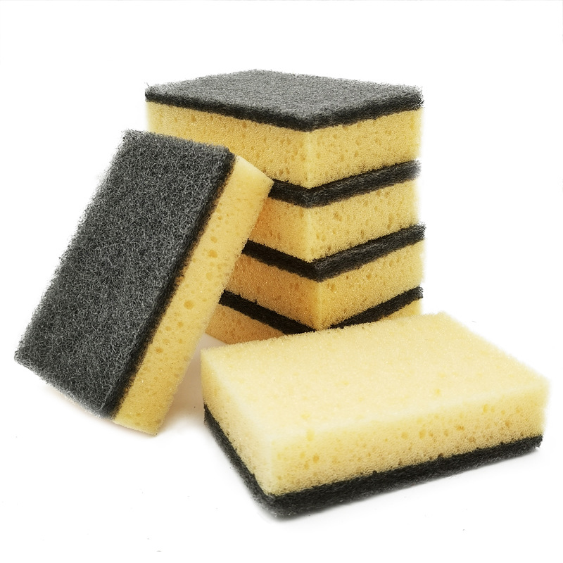 洗碗海绵擦百洁布复合聚氨酯海藻绵刷碗海绵厨房加厚卫浴洗碗神器