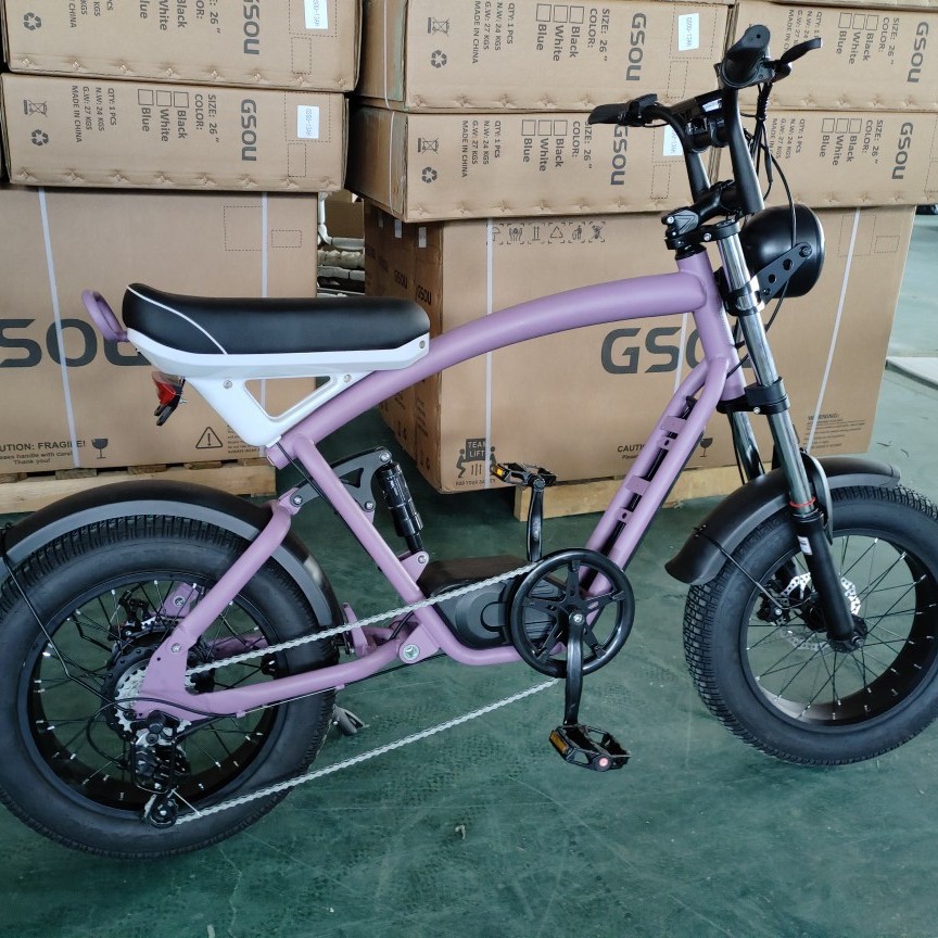 New energy smart ebike, fat tire lithium battery-assisted bicycle, electric snowmobile, off-road beach buggy Specification image