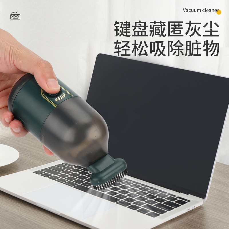 Desktop vacuum cleaners, mini portable cleaning machines, office, home, car wireless high-power manufacturers wholesale details Picture