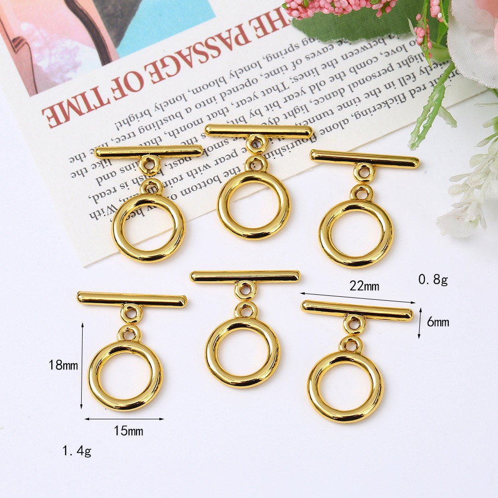 New simple and versatile bracelet, necklace clasp, OT clasp, diy finishing chain, connecting clasp, necklace, bracelet clasp accessory Specification image