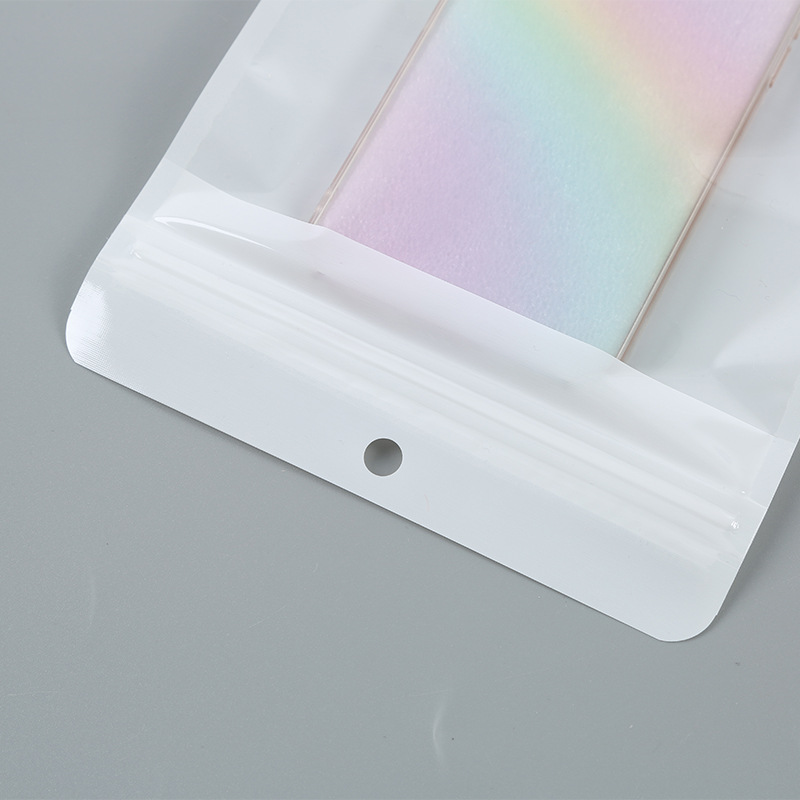 Self-sealing packaging bags, transparent plastic self-sealing bags, card film socks, plastic sealing bags details Picture