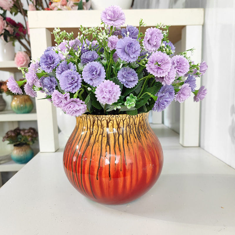 厂家定制丁香仿真花5叉20花小丁香婚庆家居花装饰假花摄影道具花