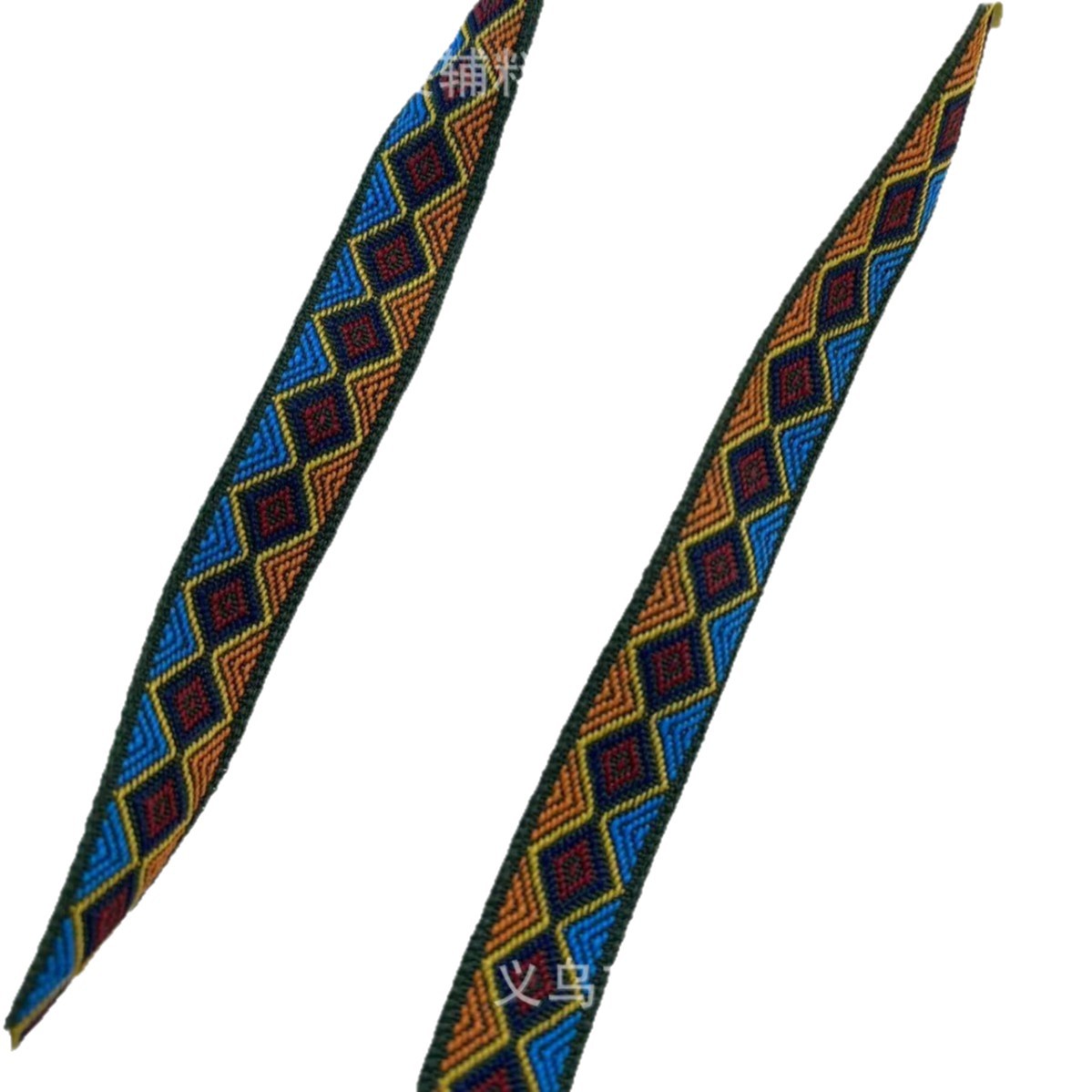 A wide variety of styles, large quantities in stock, ethnic-style jacquard embroidery webbing, performance costume accessories, gift boxes, packaging straps Item Picture