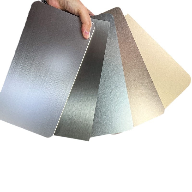 竹炭木金属板金属拉丝饰面板碳晶板镜面护墙板竹木纤维装饰木饰面白底实物图