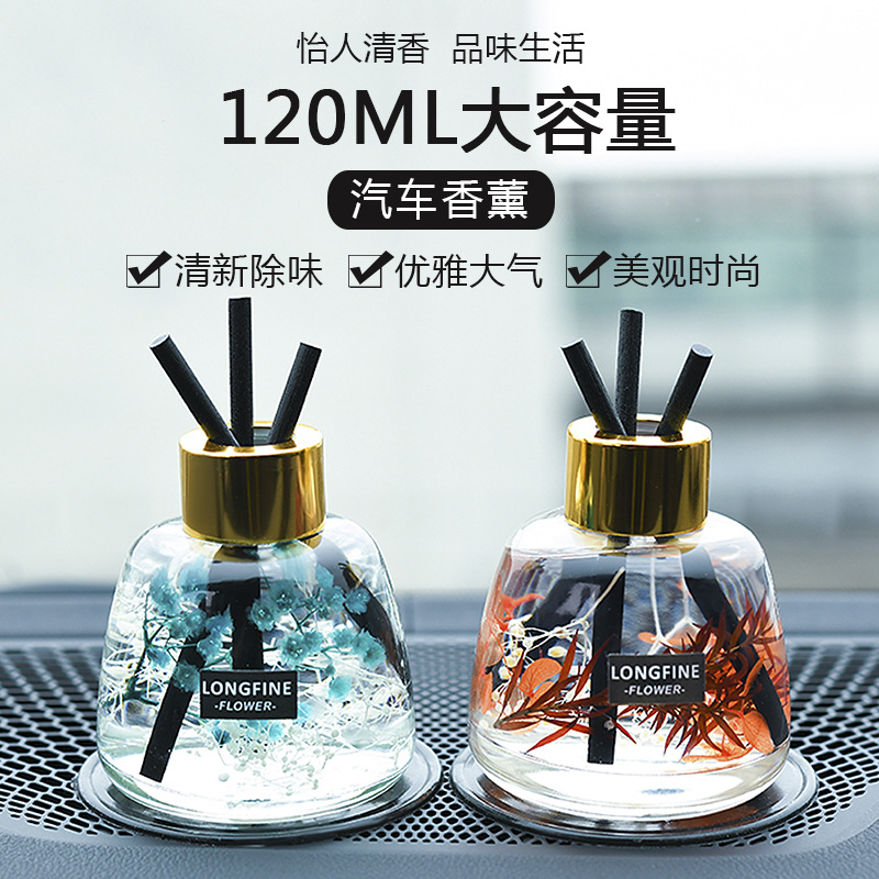 120ML car aromatherapy ornaments, car accessories, perfumes, air purifiers, deodorants, fragrances, flameless aromatherapy details Picture