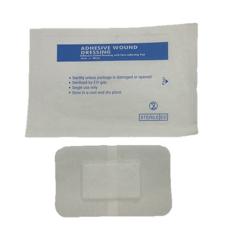 Foreign trade export non-woven fabric dressing patches, postoperative wound breathable patches, disposable self-adhesive hemostatic dressings, large wound patches Item Picture