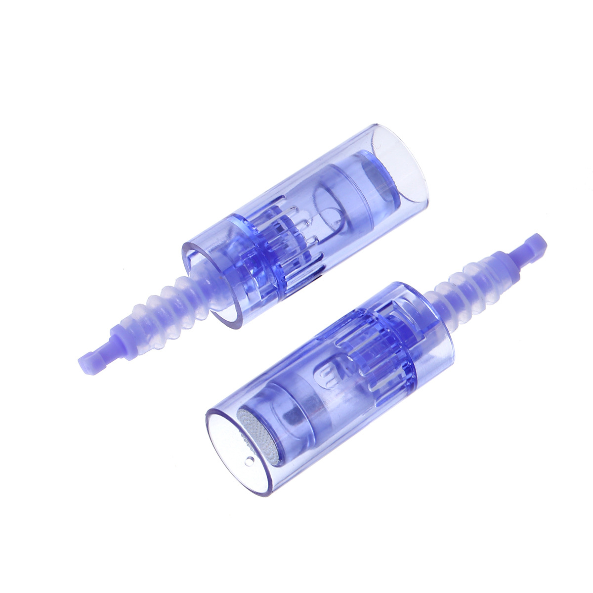 跨境橡皮弹簧卡扣微晶针mts纳米微晶头a6短蓝卡口微晶针头耗材