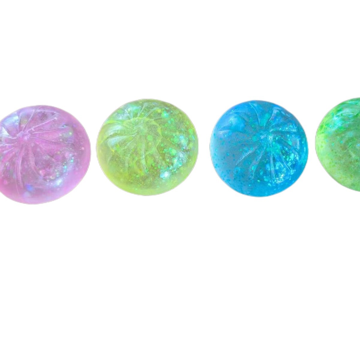 金粉小笼包子中号包子款式解压减压麦芽糖捏捏乐发泄球慢回弹TPR产品图