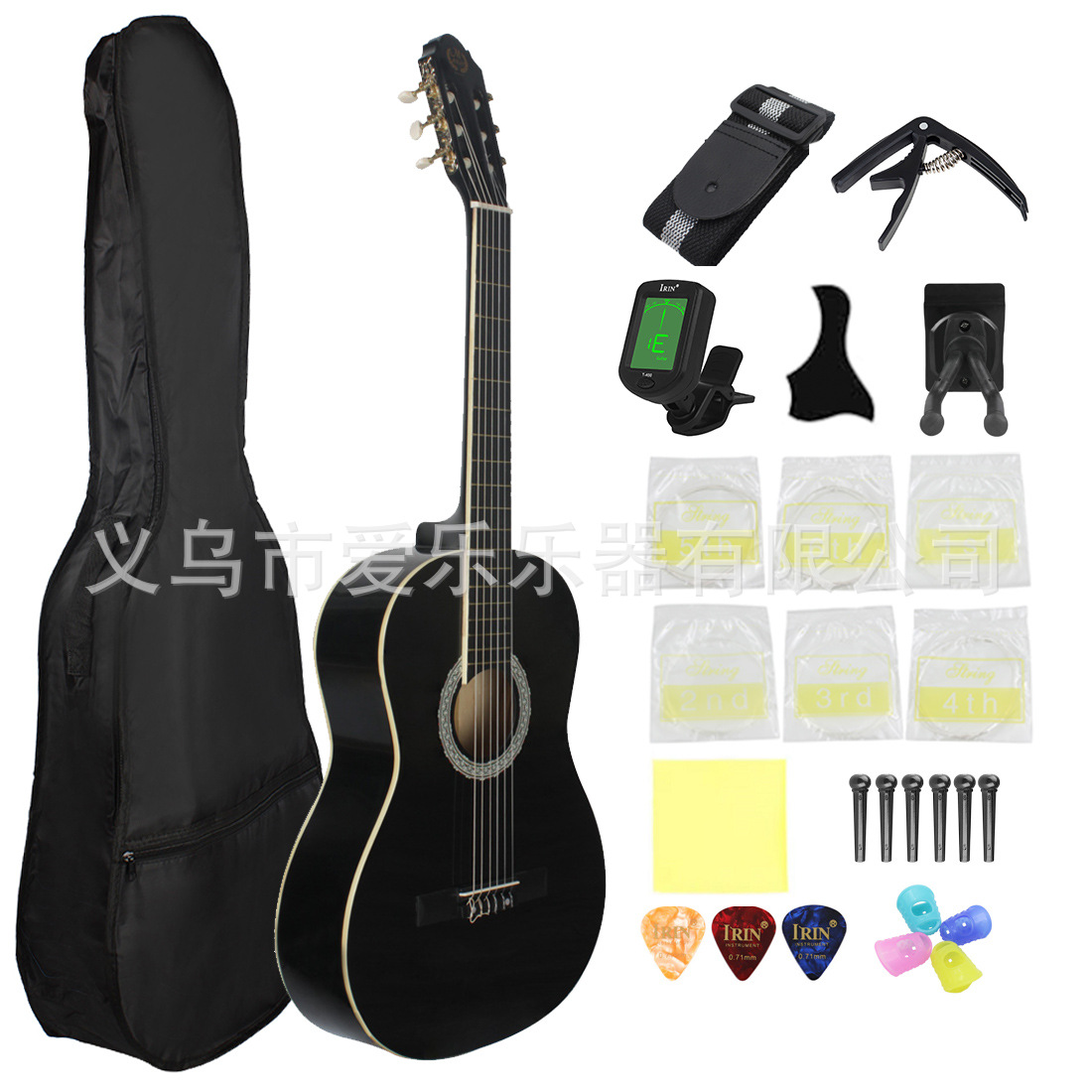 工厂吉他直销39寸古典普及初学者入门新手木吉他学生练习琴guitar